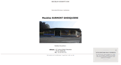 Desktop Screenshot of meubles-surmont.com