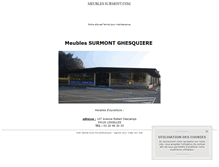 Tablet Screenshot of meubles-surmont.com